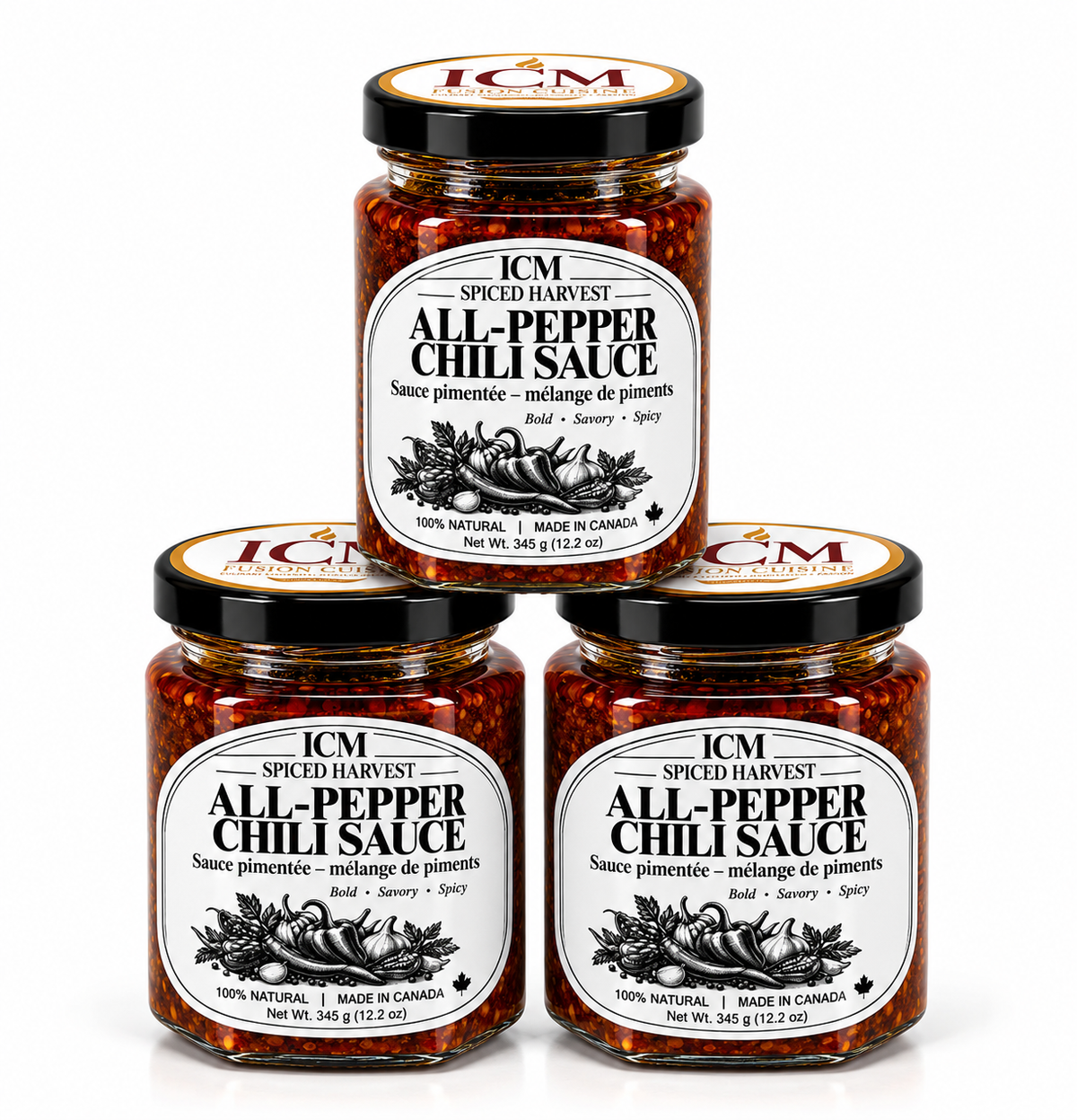 ICM Spiced Harvest / All Pepper Chili Sauce 345g