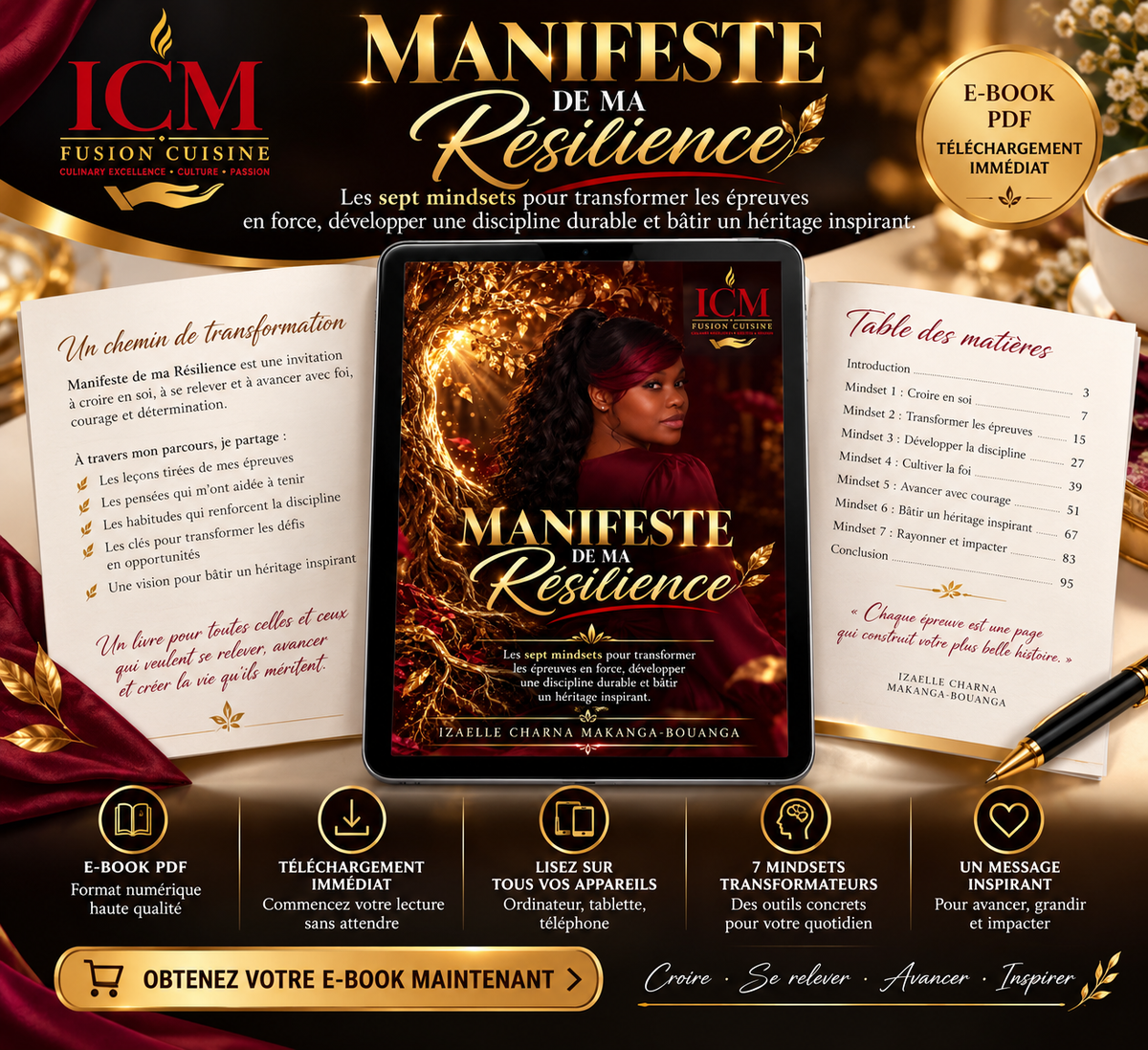 Manifeste de ma résilience — E-book PDF