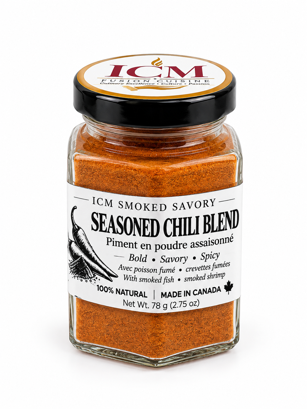 ICM Smoked Savory /Seasopned Chili Blend 78g