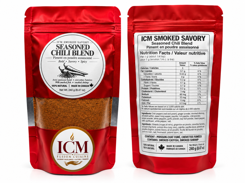 ICM Smoked Savory /Seasoned Chili Blend 240g