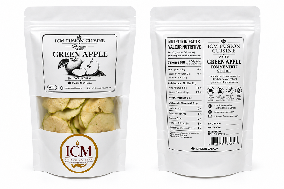 ICM Premium Dried Green Apple