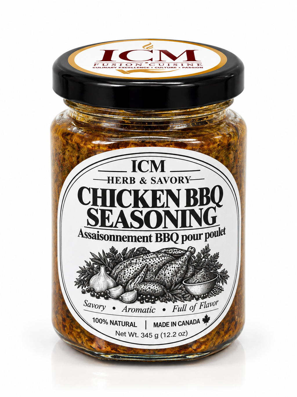 ICM Herb & Savory Chicken BBQ Seasoning 345g