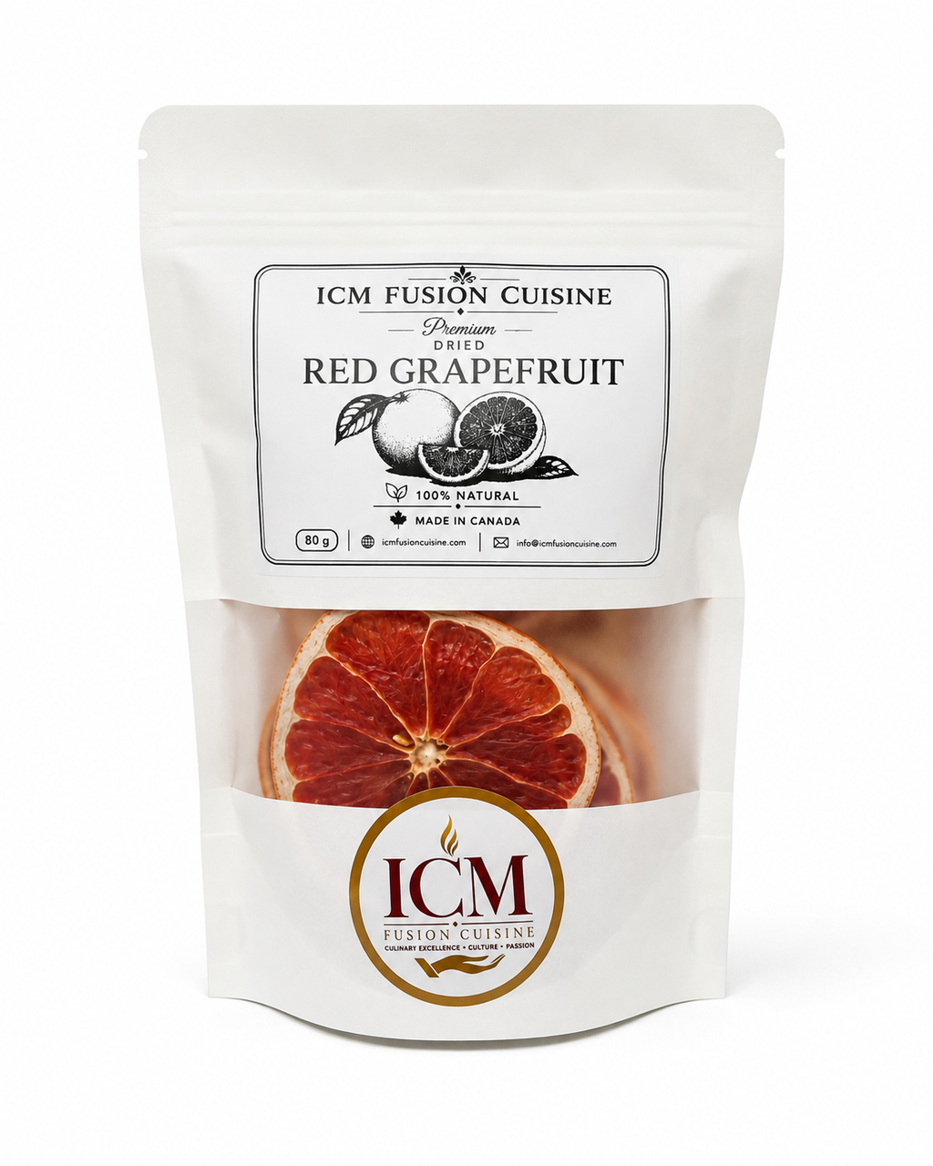 ICM Premium Dried Red Grapefruit