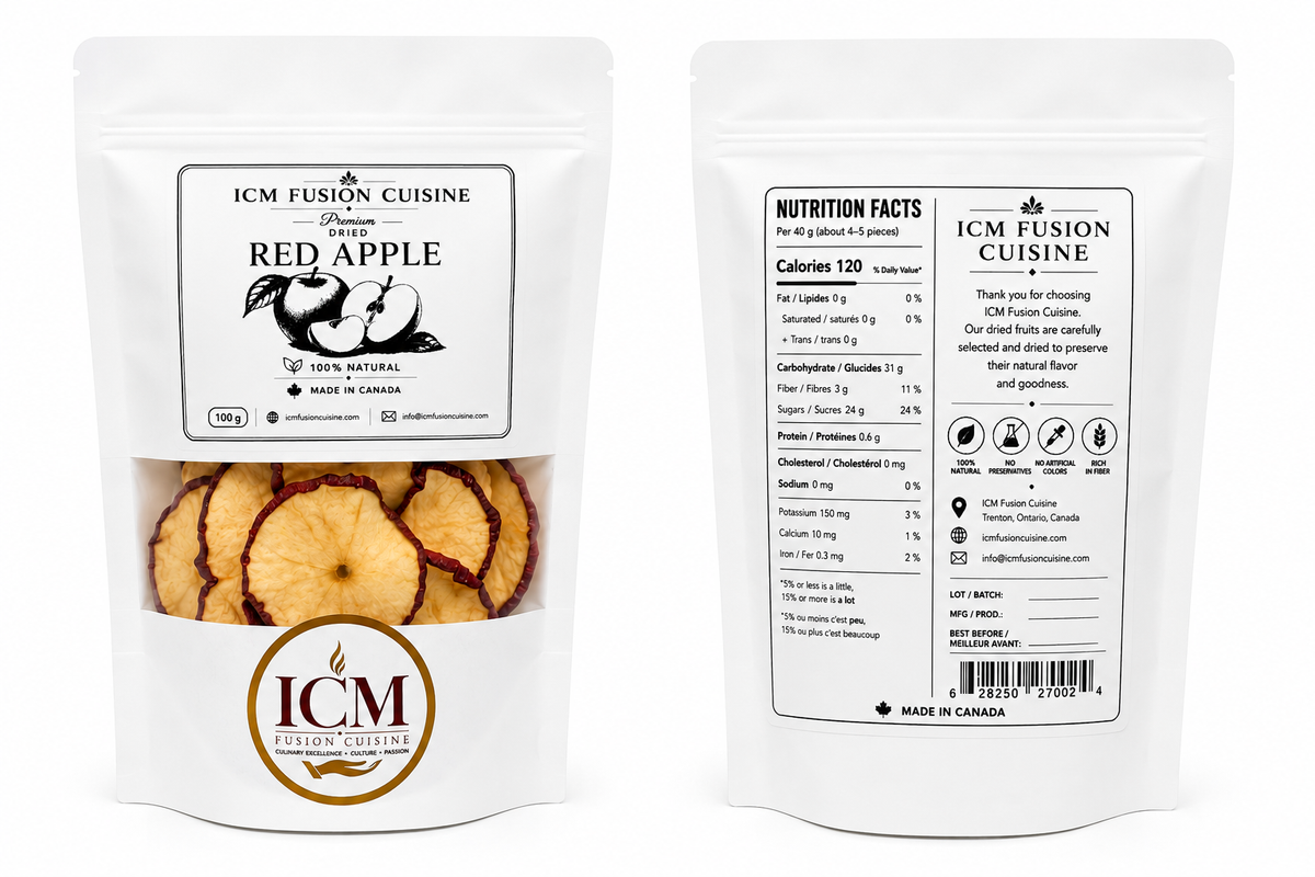 ICM Premium Dried Red apple