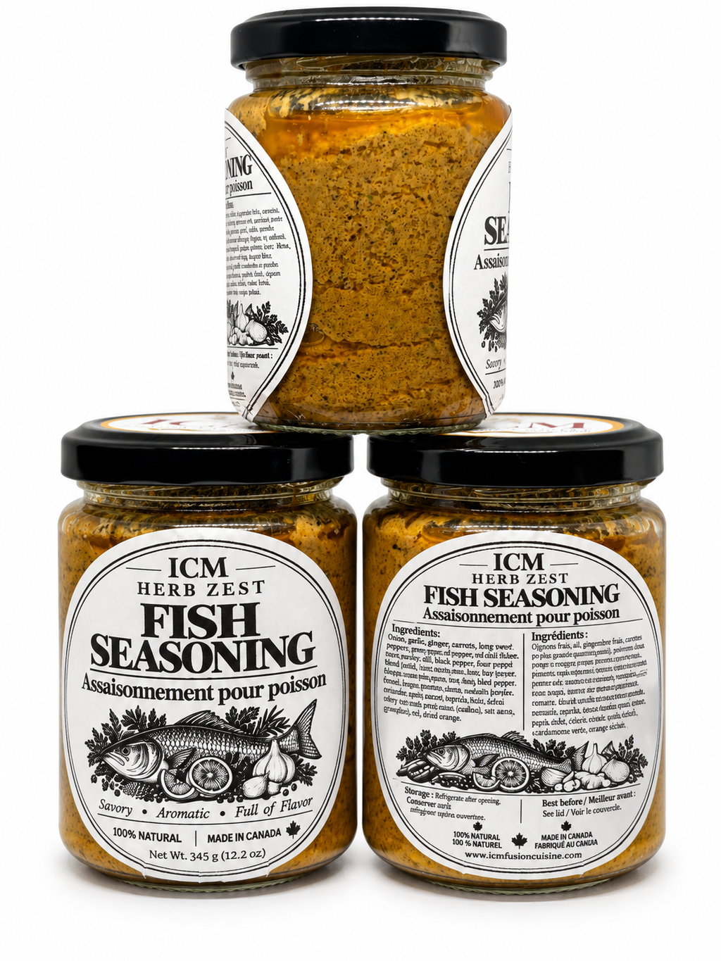 ICM Her Zest /Fish Seasoning 345g
