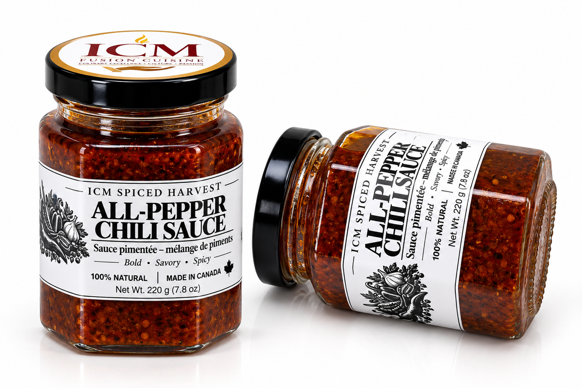 ICM Spiced Harvest  /All Pepper  Chili Sauce 220g