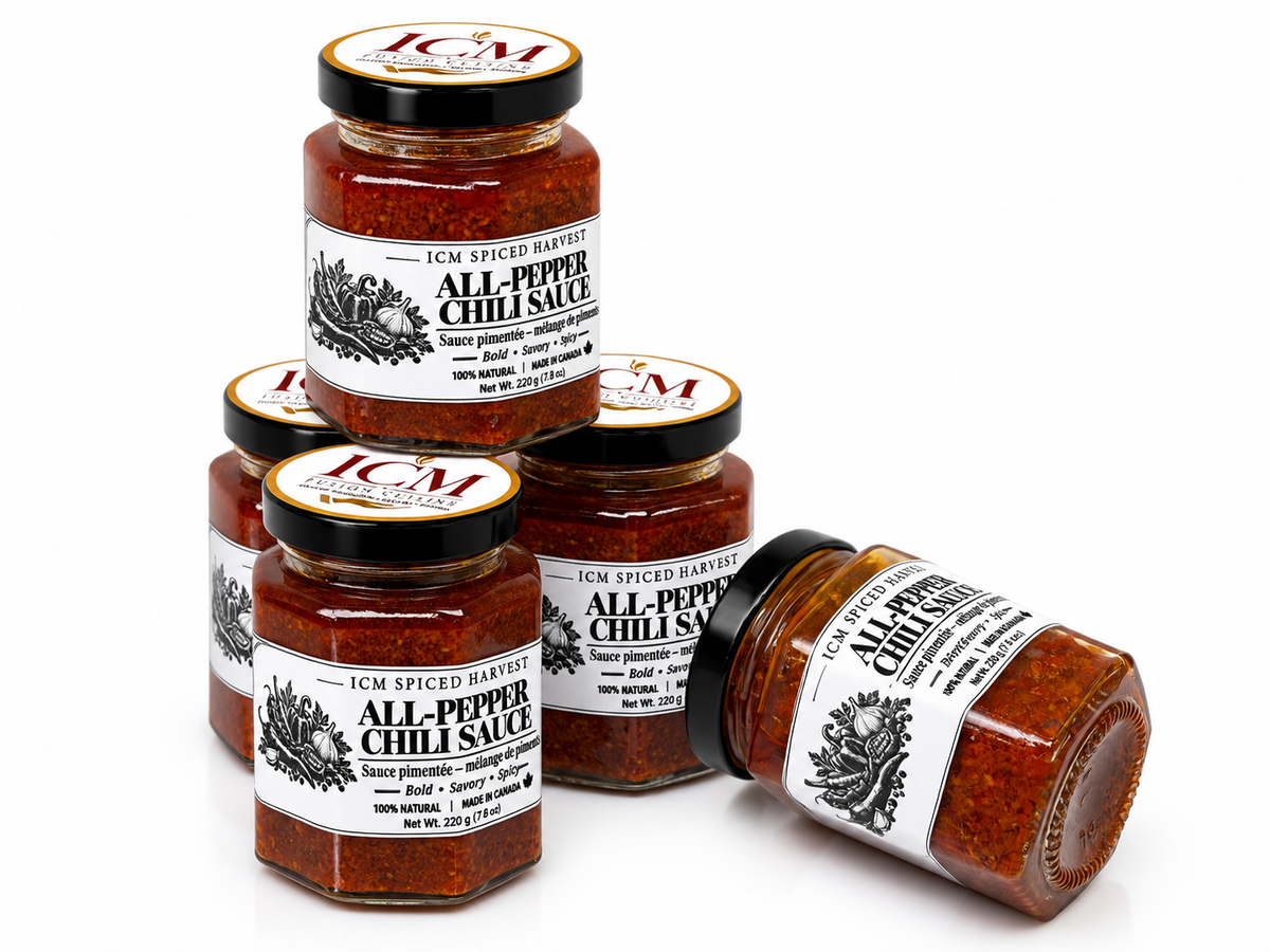 ICM Spiced Harvest  /All Pepper  Chili Sauce 220g