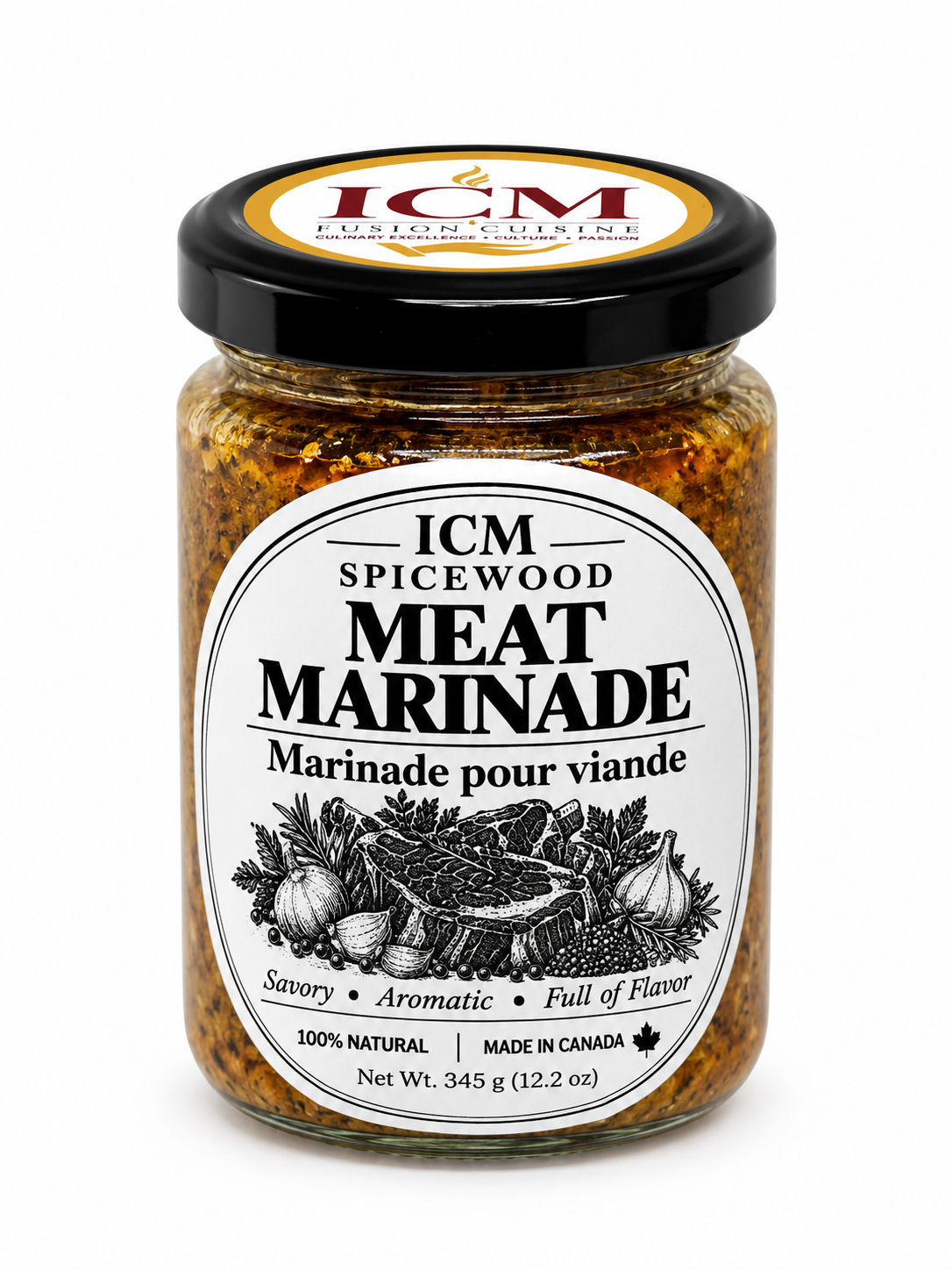 ICM Spice wood /Meat Marinade 345g